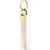 Machete Bar Keychain In White Shell