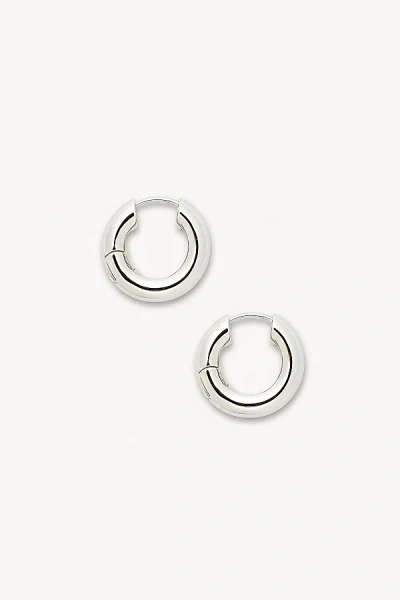 Machete Chunky Hoops In Silver, Women's At Urban Outfitters