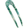 Machete French Hair Pin In Green