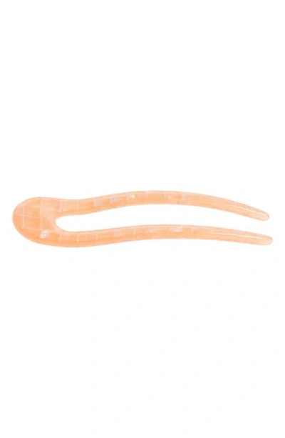 Machete French Hair Pin In Pink