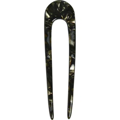 Machete French Hair Pin In Brown