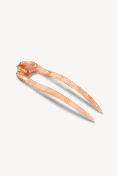 Machete French Hair Pin In Blossom, Women's At Urban Outfitters In Pink