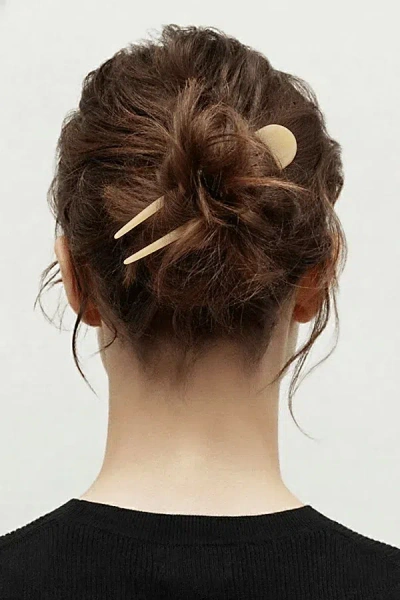 Machete French Hair Pin In Citrine, Women's At Urban Outfitters In Multi