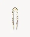 Machete French Hair Pin In Terrazzo In Multi