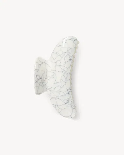Machete Grande Heirloom Claw In Terrazzo In Grey