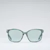 Machete Jenny Sunglasses In Stromanthe In Beige