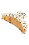 Machete Jumbo Heirloom Claw Hair Clip In Terrazzo