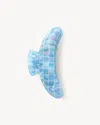 Machete Jumbo Heirloom Claw In Blue Shell Checker In Multi