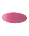 MACHETE JUMBO OVAL BARRETTE IN NEON PINK