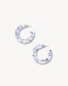 Machete Kate Hoops In Lilac Bleu In White