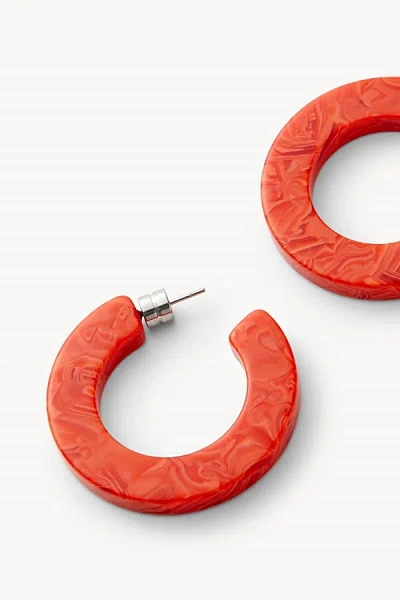 Machete Kate Hoops In Poppy, Women's At Urban Outfitters In Red