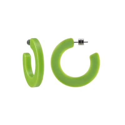 Machete Kate Hoops In Terrazzo In Green