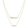 Machete Meilleurs Amis / Best Friend Necklace In Gold In Gold