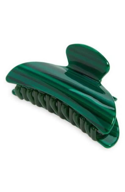 Machete Midi Heirloom Claw Clip In Malachite