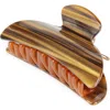Machete Midi Heirloom Claw Clip In Tigers Eye