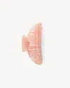 Machete Midi Heirloom Claw In Apricot Shell Checker