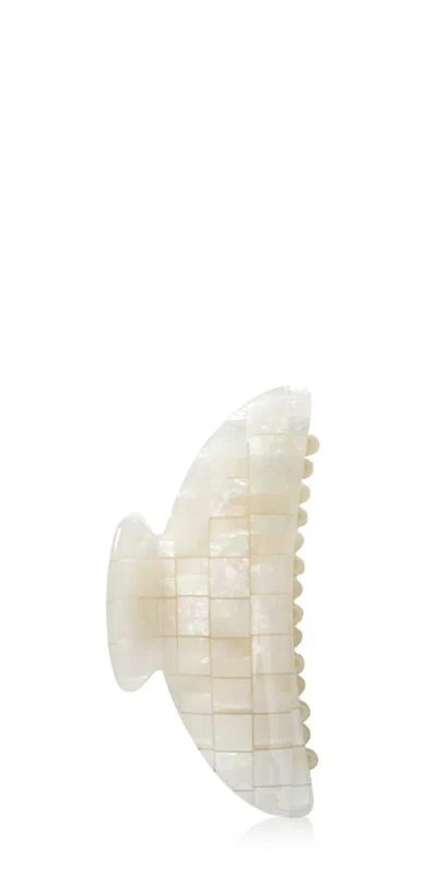 Machete Midi Heirloom Claw Opalite Shell Checker