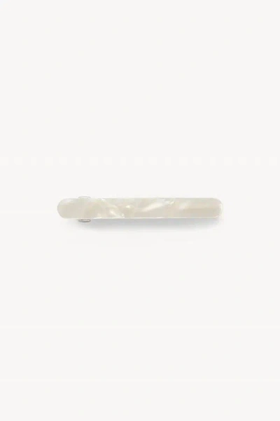 Machete Midi Paris Barrette In White Shell At Urban Outfitters