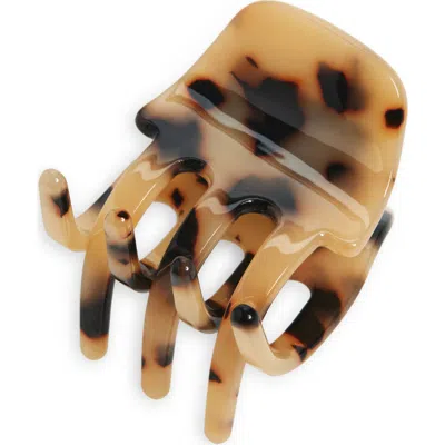 Machete Mini Claw Clip In Brown