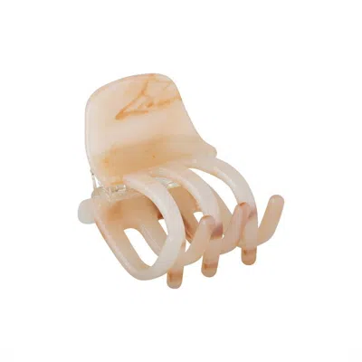 Machete Mini Claw In Peach In Gold