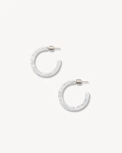 Machete Mini Hoops In Arctis In Metallic