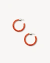 Machete Mini Hoops In Poppy