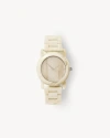 Machete Mono Watch In Alabaster