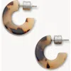 Machete Muse Hoops In Blonde Tortoise