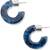 Machete Muse Hoops In Blue