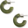 Machete Muse Hoops In Green
