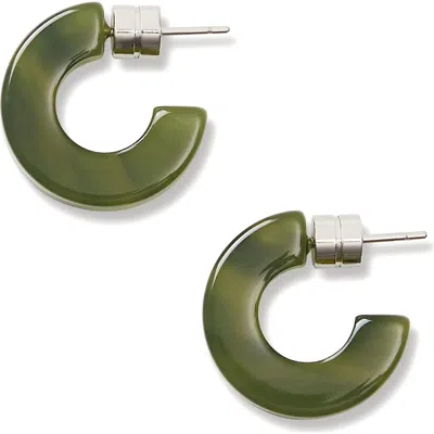 Machete Muse Hoops In Green