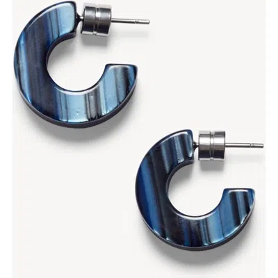 Machete Muse Hoops In Indigo