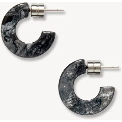 Machete Muse Hoops In Obsidian