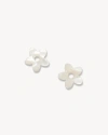 Machete Petite Flower Charms In White
