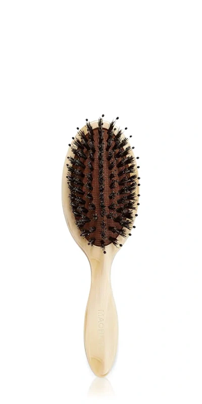 Machete Petite Travel Boar Hair Brush Alabaster
