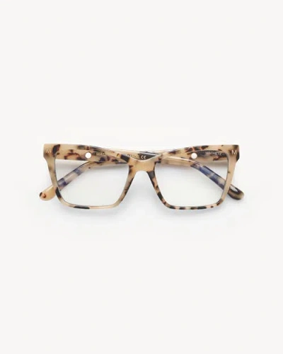 Machete Sally Optical Blue Light Frames In Blonde Tortoise