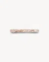 Machete Slim Paris Barrette In Peach Shell In Gold