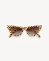 Machete Suzy Sunglasses In Tortoise Checker