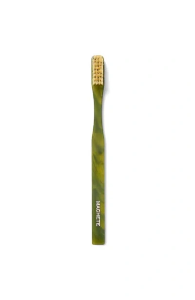 Machete Toothbrush In Green