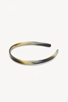 Machete Ultralight Thin Headband In Horn, Women's At Urban Outfitters In Brown