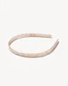 Machete Ultralight Thin Headband In Peach Shell In Multi