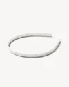 Machete Ultralight Thin Headband In Terrazzo In Grey