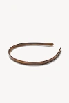 Machete Ultralight Thin Headband In Tiger's Eye, Women's At Urban Outfitters In Brown