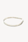 Machete Ultralight Thin Headband In White Shell, Women's At Urban Outfitters