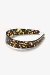 Machete Wide Headband In Dark Tortoise, Women's At Urban Outfitters In Brown