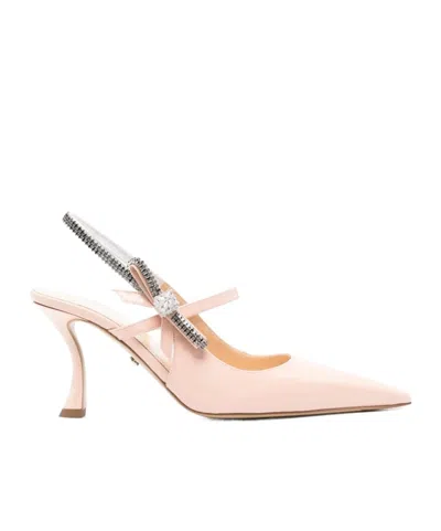 Machmach 80mm Bow-detailing Pumps In Nude