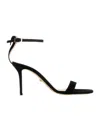 Machmach 90mm Suede Sandals In Black
