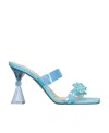 Machmach Bow And High Sandals In Multi