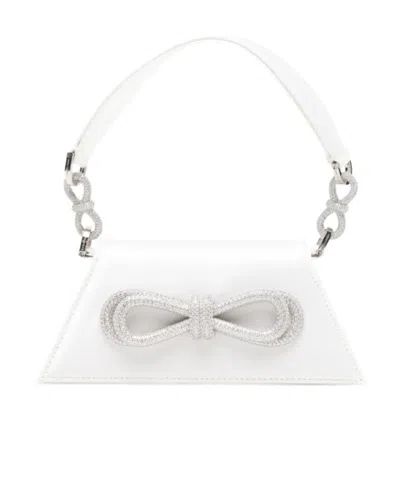 Machmach Bow Handbag In White