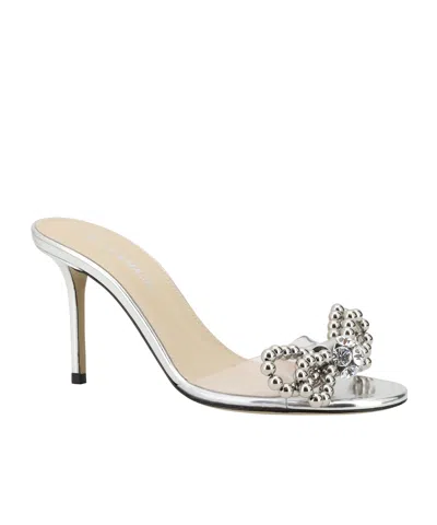 Machmach Bow Sandals In Nude